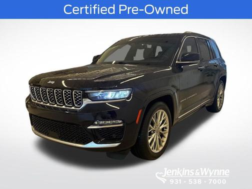 Diamond Black Crystal Pearlcoat 2023 Jeep Grand Cherokee Summit