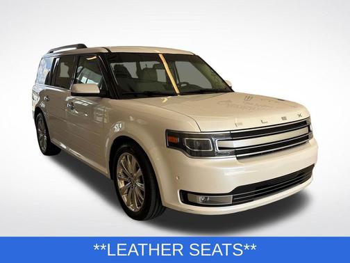 White 2014 Ford Flex Limited