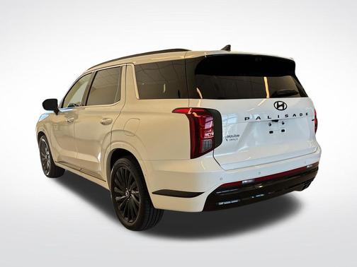 Hyper White 2025 Hyundai PALISADE Calligraphy Night Edition