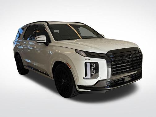 Hyper White 2025 Hyundai PALISADE Calligraphy Night Edition
