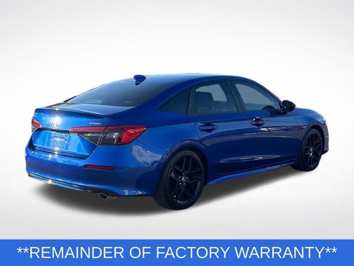 Aegean Blue Metallic 2022 Honda Civic Sport