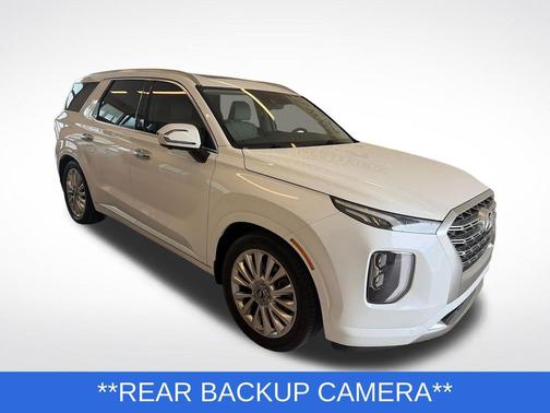 Hyper White 2020 Hyundai PALISADE Limited