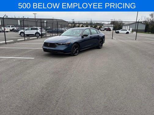 Canyon River Blue Met 2025 Honda Accord SE
