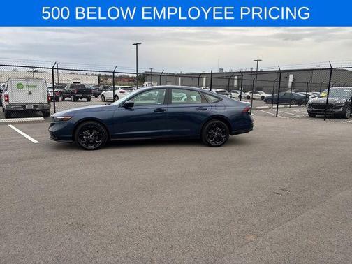 Canyon River Blue Met 2025 Honda Accord SE