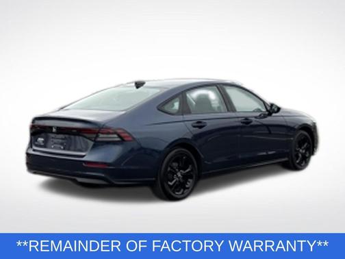 Canyon River Blue Met 2025 Honda Accord SE