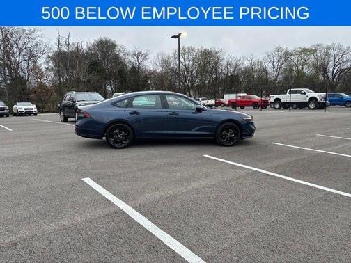 Canyon River Blue Met 2025 Honda Accord SE
