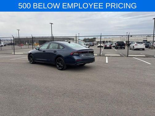 Canyon River Blue Met 2025 Honda Accord SE