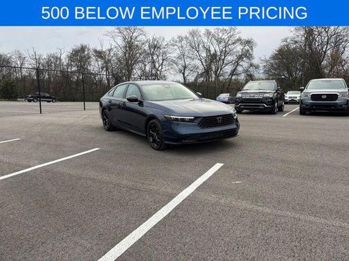 Canyon River Blue Met 2025 Honda Accord SE