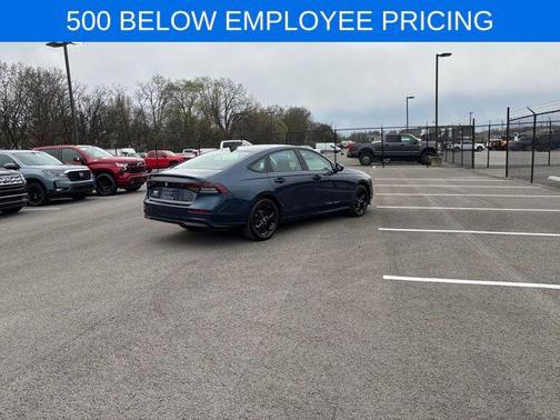 Canyon River Blue Met 2025 Honda Accord SE
