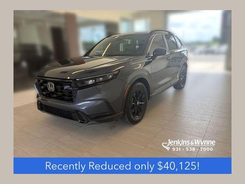 Meteorite Gray Metallic 2025 Honda CR-V Hybrid Sport FWD