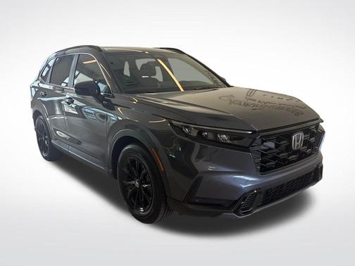 Meteorite Gray Metallic 2025 Honda CR-V Hybrid Sport FWD