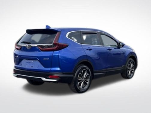 Blue 2021 Honda CR-V AWD EX-L