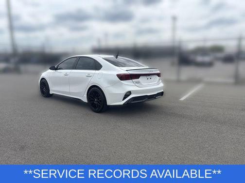Snow White Pearl 2023 Kia Forte GT-Line