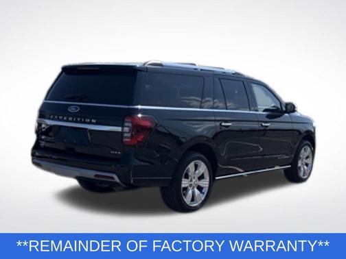 Agate Black Metallic 2024 Ford Expedition Max Platinum