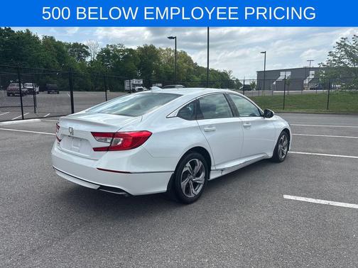 Platinum White Pearl 2018 Honda Accord EX-L