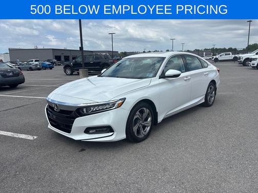Platinum White Pearl 2018 Honda Accord EX-L