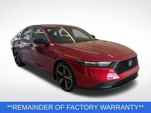 Radiant Red Metallic 2023 Honda Accord Hybrid Sport