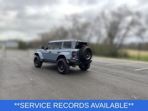 Azure Gray Metallic Tri-Coat 2024 Ford Bronco Raptor