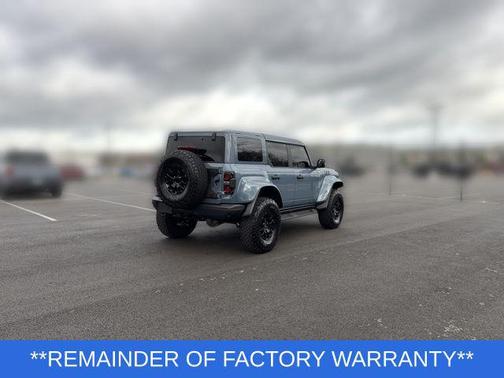 Azure Gray Metallic Tri-Coat 2024 Ford Bronco Raptor
