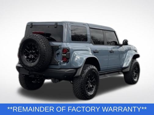 Azure Gray Metallic Tri-Coat 2024 Ford Bronco Raptor