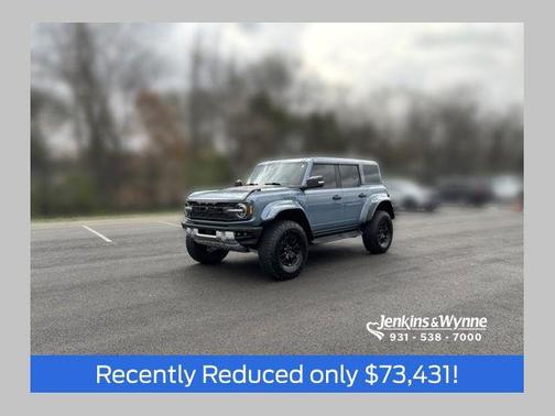 Azure Gray Metallic Tri-Coat 2024 Ford Bronco Raptor