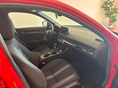 Red Metallic 2025 Honda Civic Sport