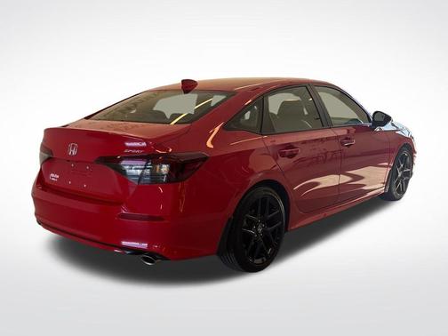 Red Metallic 2025 Honda Civic Sport