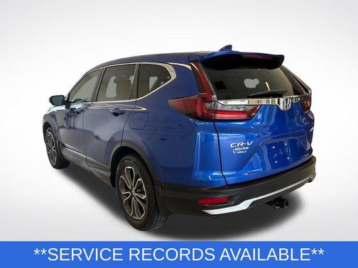 Aegean Blue Metallic 2020 Honda CR-V AWD EX-L