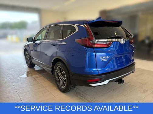Aegean Blue Metallic 2020 Honda CR-V AWD EX-L