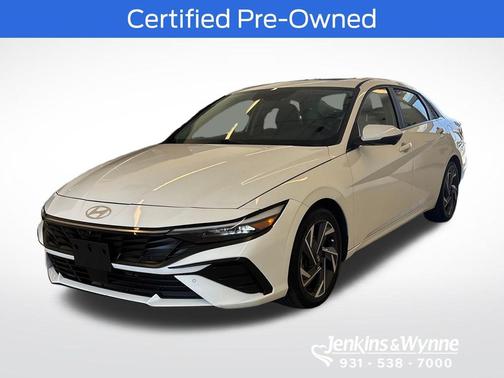 Serenity White 2024 Hyundai ELANTRA Limited