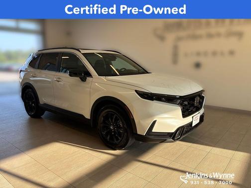 Platinum White Pearl 2024 Honda CR-V Hybrid Sport FWD