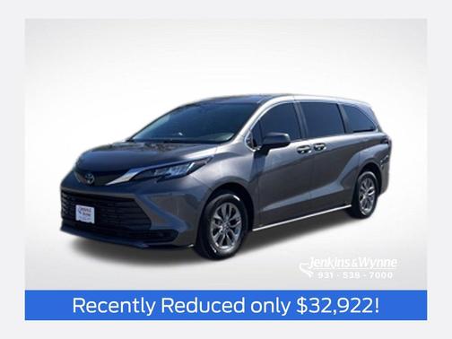 Predawn Gray Mica 2023 Toyota Sienna LE