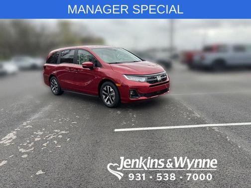 Radiant Red Metallic II 2026 Honda Odyssey EX-L