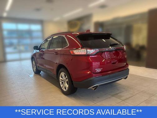 Ruby Red 2017 Ford Edge SEL