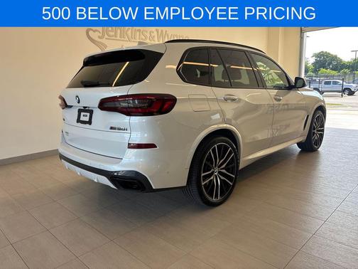 Alpine White 2020 BMW X5 M50i