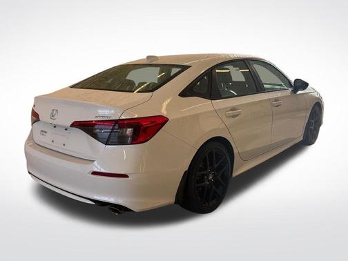 Platinum White Pearl 2024 Honda Civic Sport