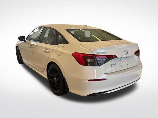 Platinum White Pearl 2024 Honda Civic Sport
