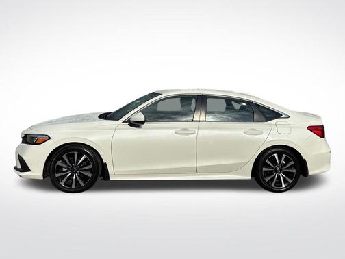 Platinum White Pearl 2024 Honda Civic EX