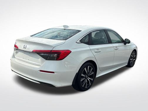Platinum White Pearl 2024 Honda Civic EX