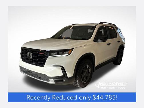 Platinum White Pearl 2025 Honda Pilot TrailSport
