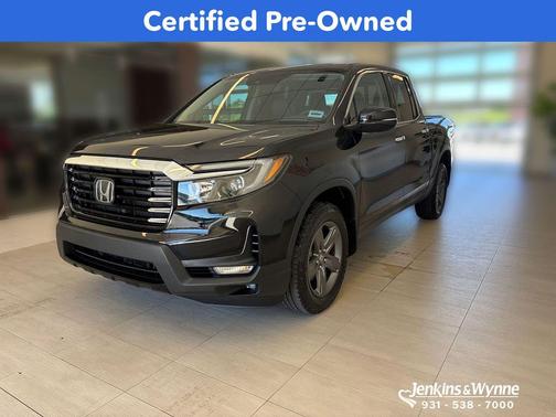 Crystal Black Pearl 2023 Honda Ridgeline RTL-E