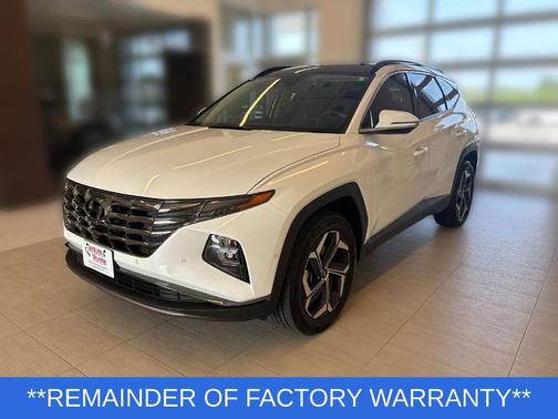 White Pearl 2024 Hyundai TUCSON Hybrid Limited