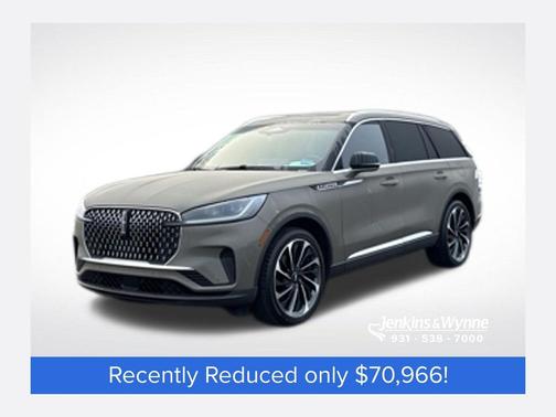 Harbor Gray Clearcoat 2025 Lincoln Aviator Reserve AWD