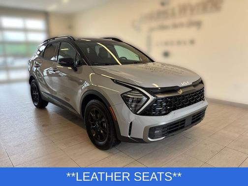 Wolf Gray/Ebony Black Roof 2023 Kia Sportage S