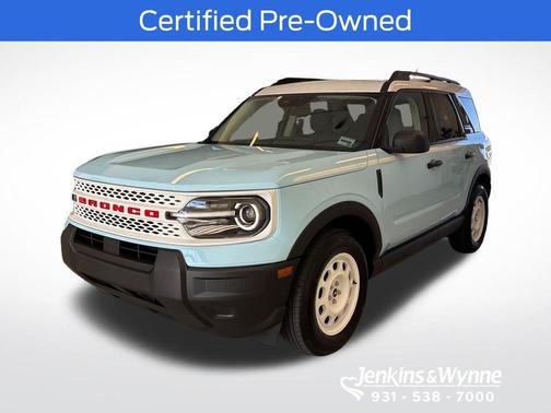 Robins Egg Blue 2025 Ford Bronco Sport Heritage