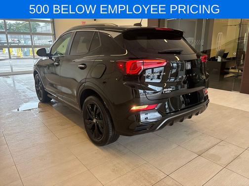 Ebony Twilight Metallic 2025 Buick Encore GX Sport Touring