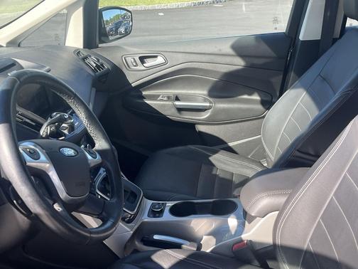 White Platinum Metallic Tri-Coat 2015 Ford C-Max Energi SEL