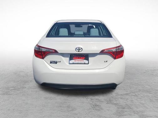 Super White 2015 Toyota Corolla LE Plus