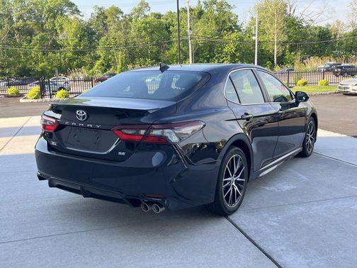 Midnight Black Metallic 2023 Toyota Camry SE
