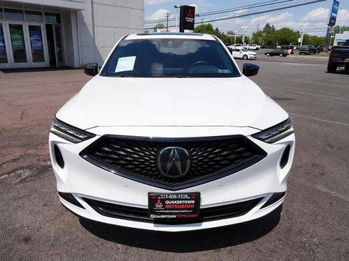 Platinum White Pearl 2024 Acura MDX A-Spec